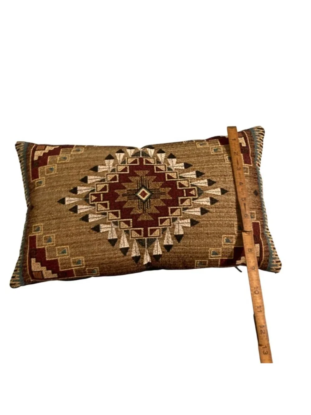 Southwest Native American Inspired Tapestry Throw Pillow